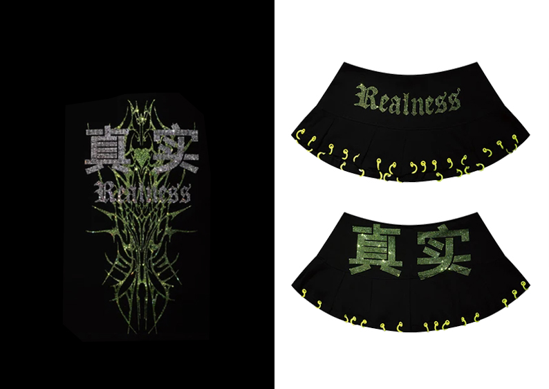 印花烫钻系列服装