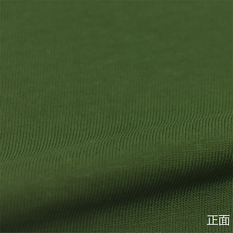 230g含棉针织双纱平纹T恤面料