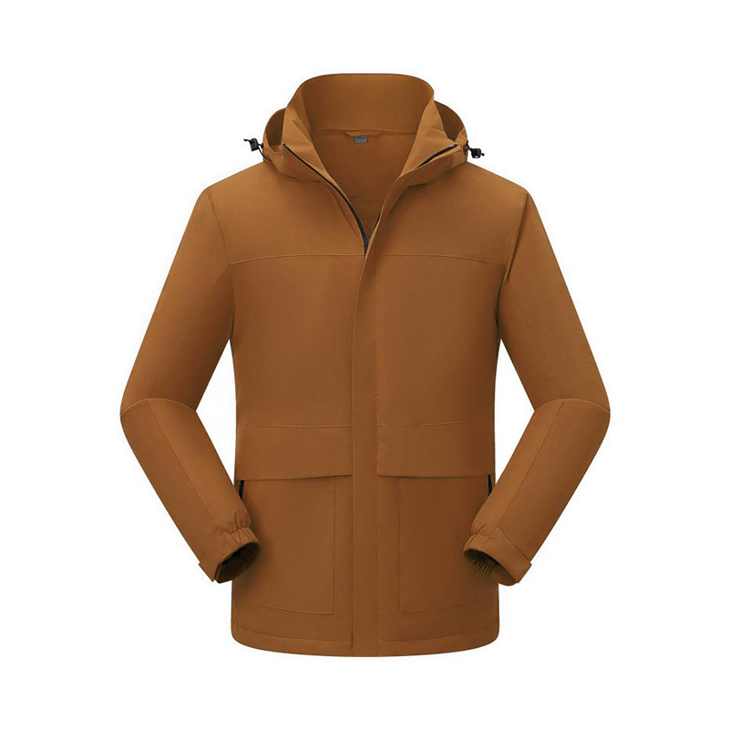 1000克银狐绒商务加厚一体冲锋衣（带帽帽子可拆卸）