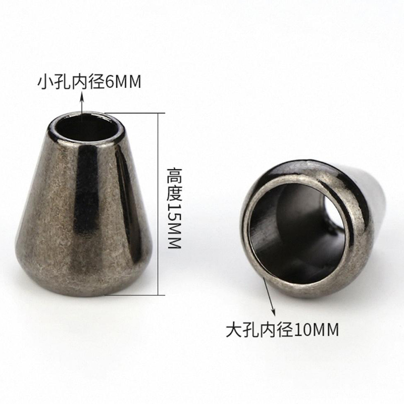 金属吊钟帽绳头挂坠