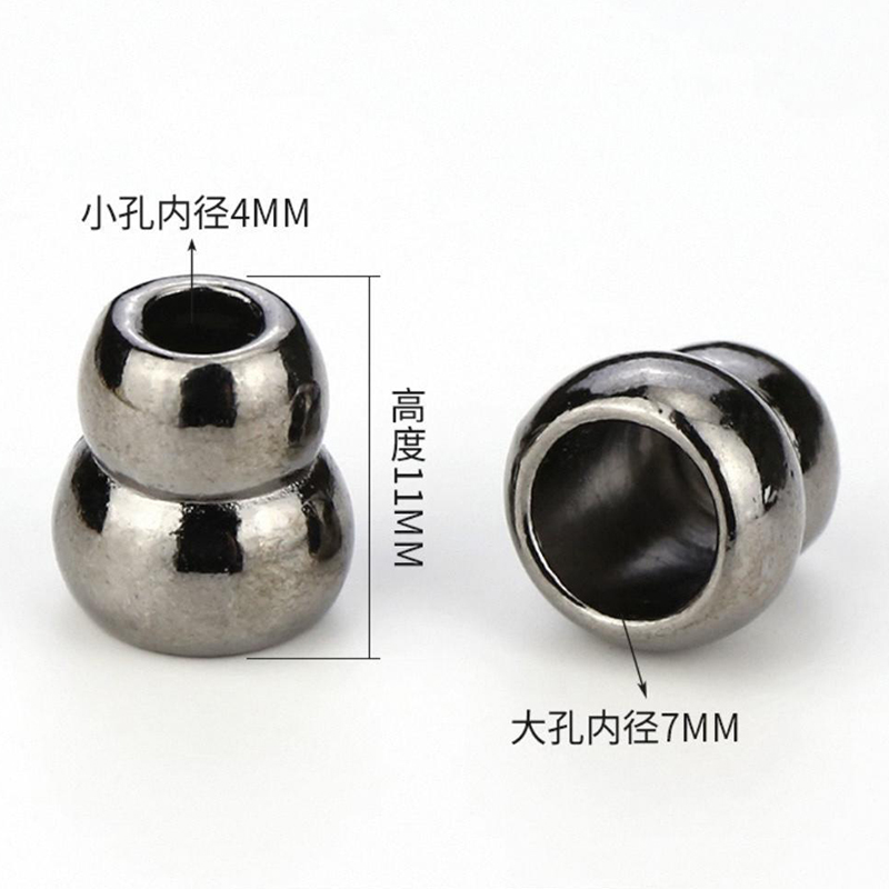 金属吊钟帽绳头挂坠