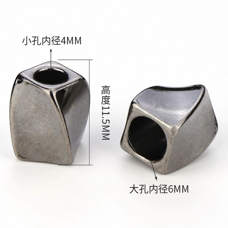 金属吊钟帽绳头挂坠