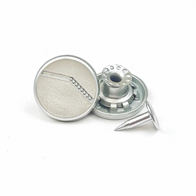 牛仔裤扣子摇头工字扣