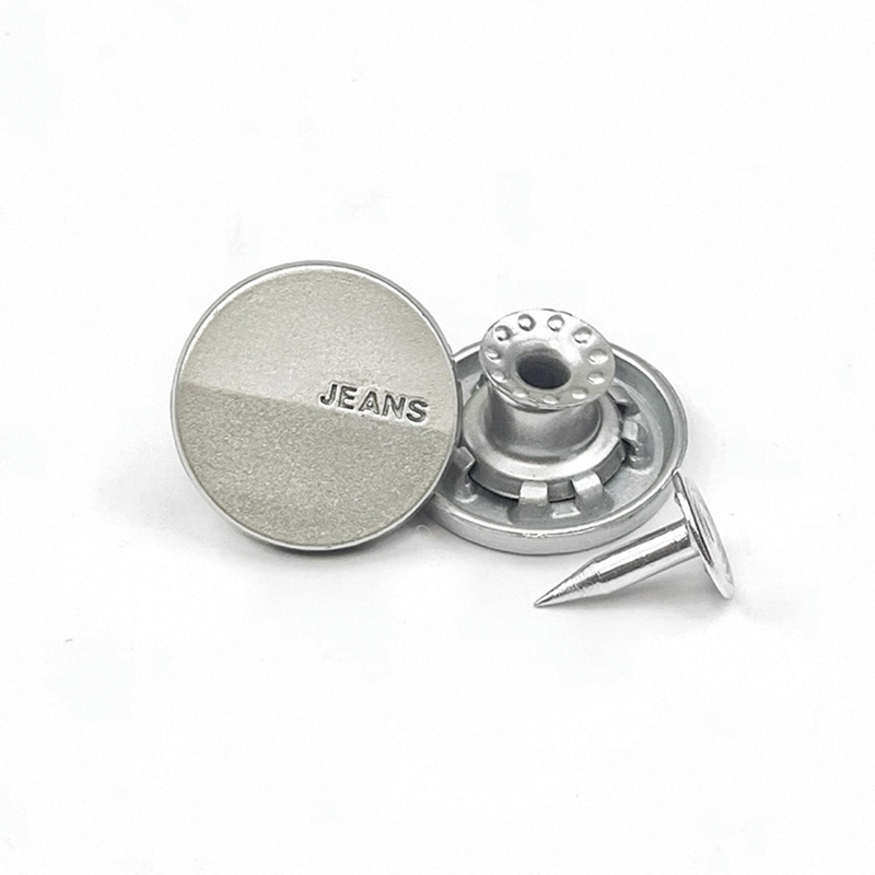 牛仔裤扣子摇头工字扣