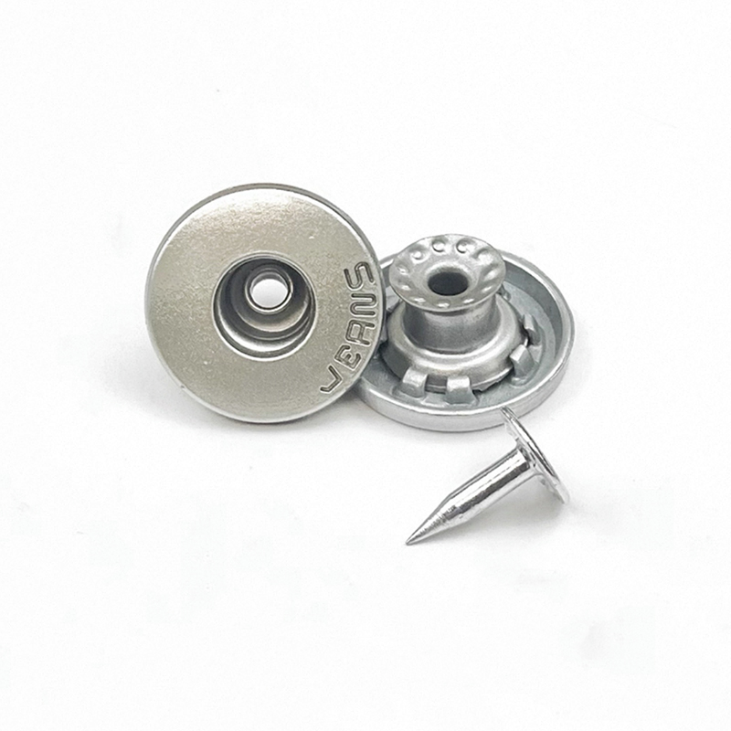 牛仔裤扣子摇头工字扣