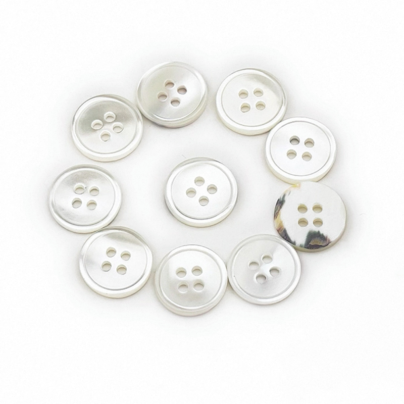 天然贝壳纽扣珠光塔罗贝扣