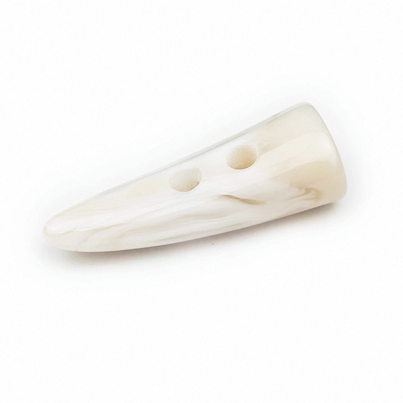 树脂云纹牛角扣