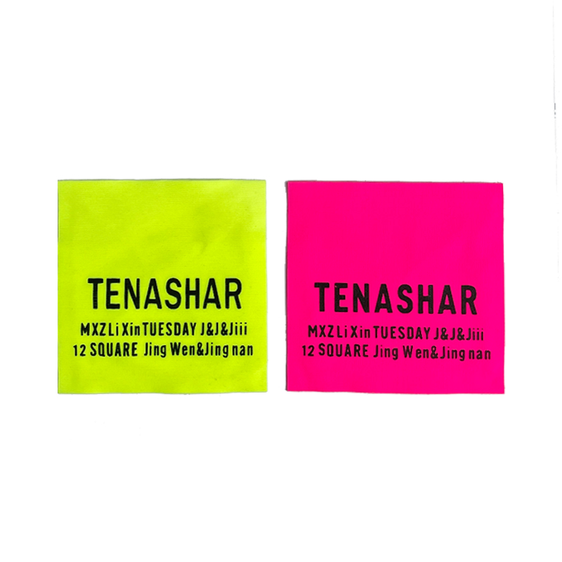 高饱和荧光字母标