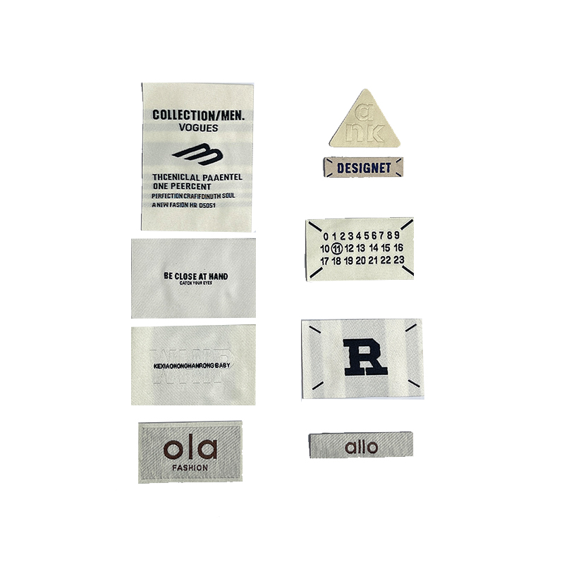 刺绣字母织唛主标