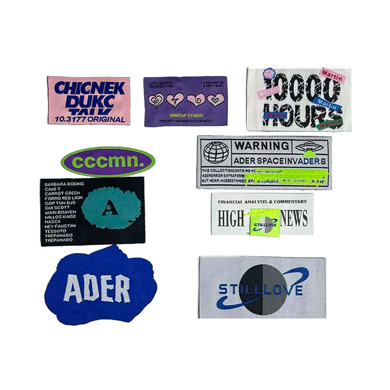 图案字母绣花标