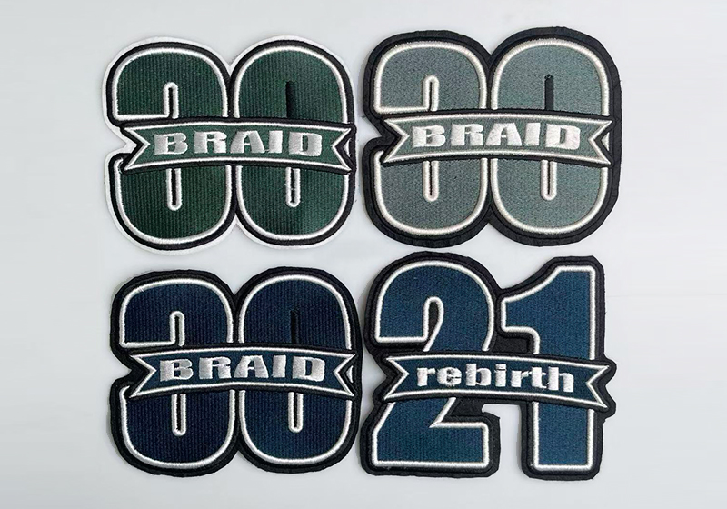 美式字母平绣绣花图案