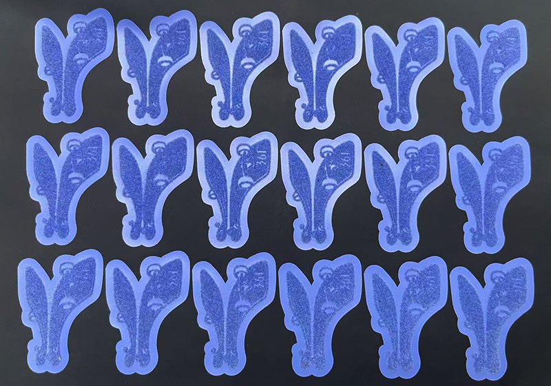 植绒热转印（植绒烫画）工艺印花图案