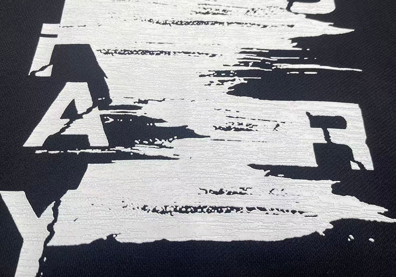 拉浆印花工艺图案