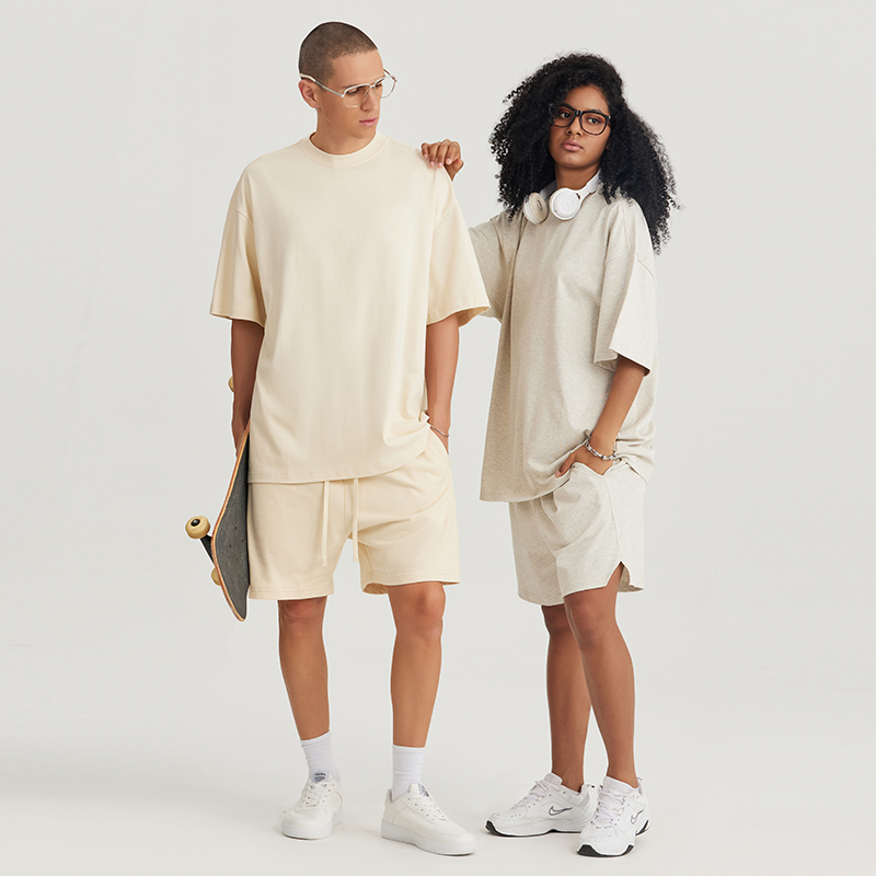 275克大地色FOG版落肩短袖T恤