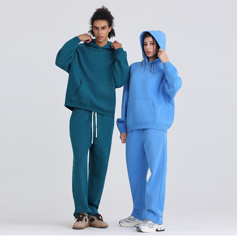 350克加绒直筒卫裤