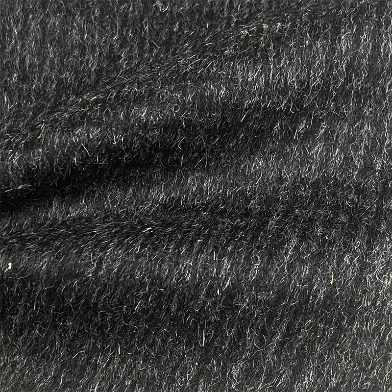 进口精品羊毛兔毛毛呢面料