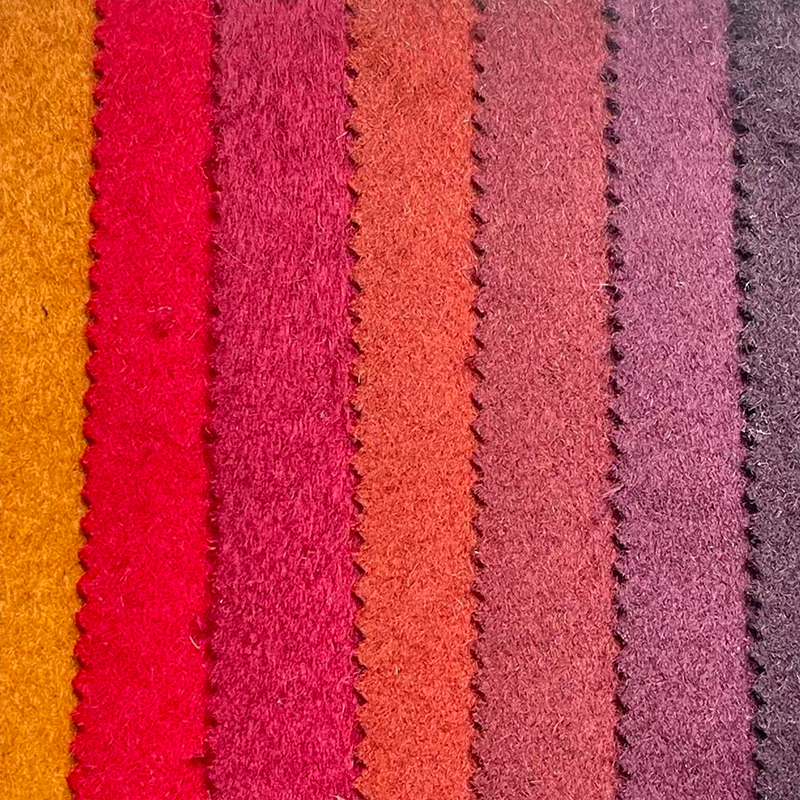 600g50羊毛混纺顺毛毛呢面料