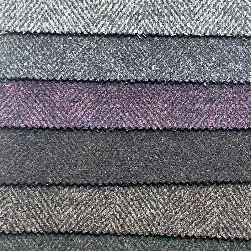 750g50羊毛人字顺毛毛呢面料