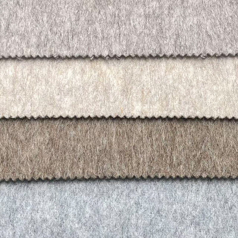 700g70羊毛马海毛单顺毛呢面料