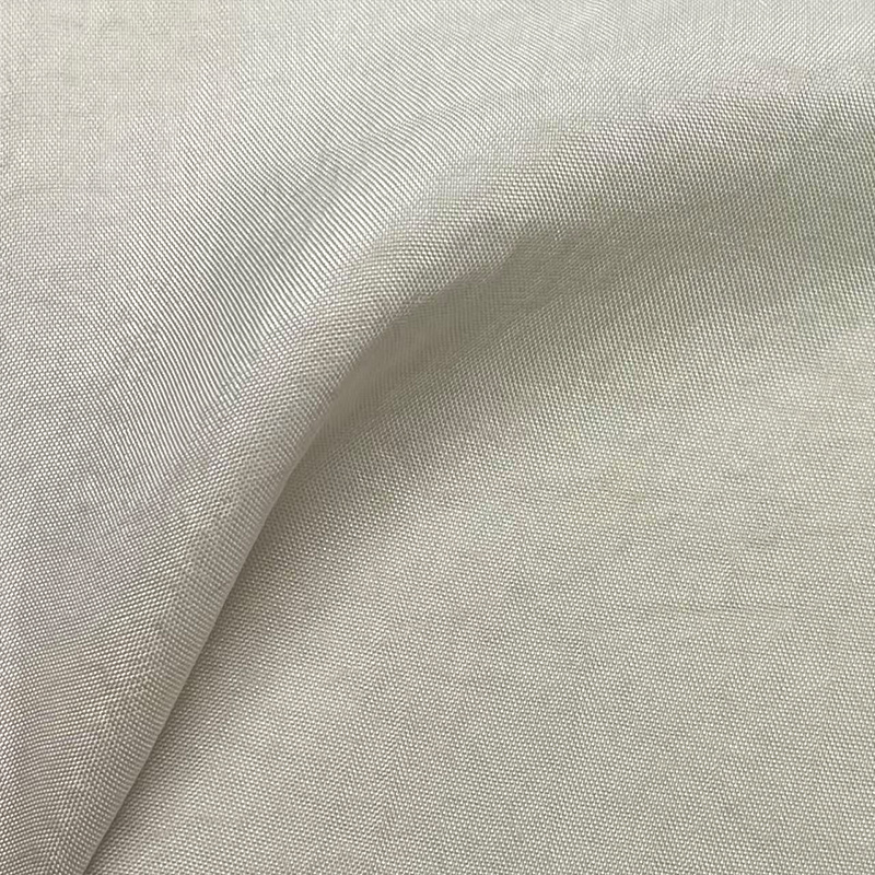 120g赛丽晶纤维素纤维人丝混纺缎面礼服面料