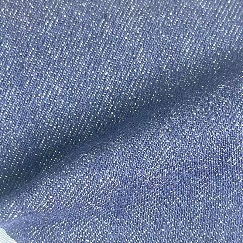 活性兰牛仔面料