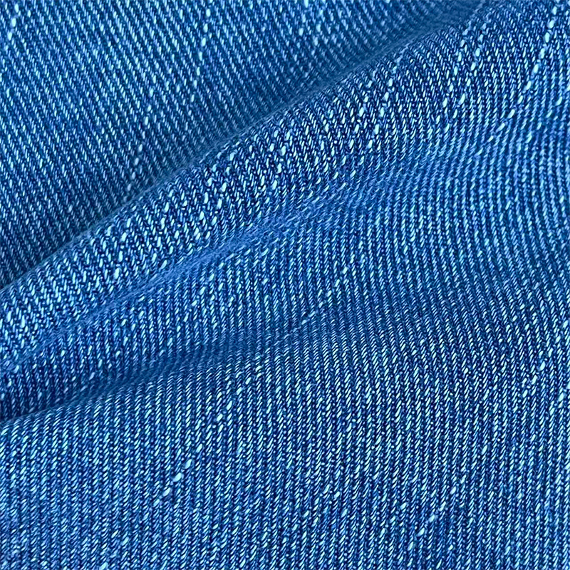 390竹节牛仔面料