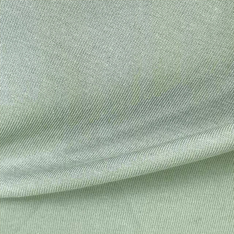 40支精棉斜纹拉架卫衣仔布面料